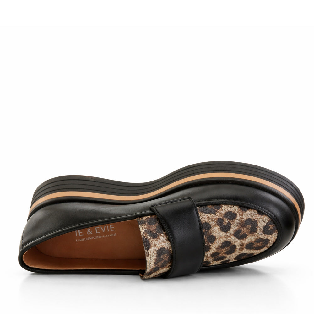 ALFIE & EVIE MOBY BLACK - Women Loafers - Collective Shoes 