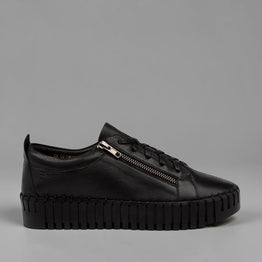 DJANGO & JULIETTE BUMP BLACK/BLACK - Women sneakers - Collective Shoes 