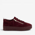 Load image into Gallery viewer, DJANGO & JULIETTE BUMP BURGUNDY SUEDE
