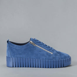DJANGO & JULIETTE BUMP DK DENIM SUEDE - Women sneakers - Collective Shoes 