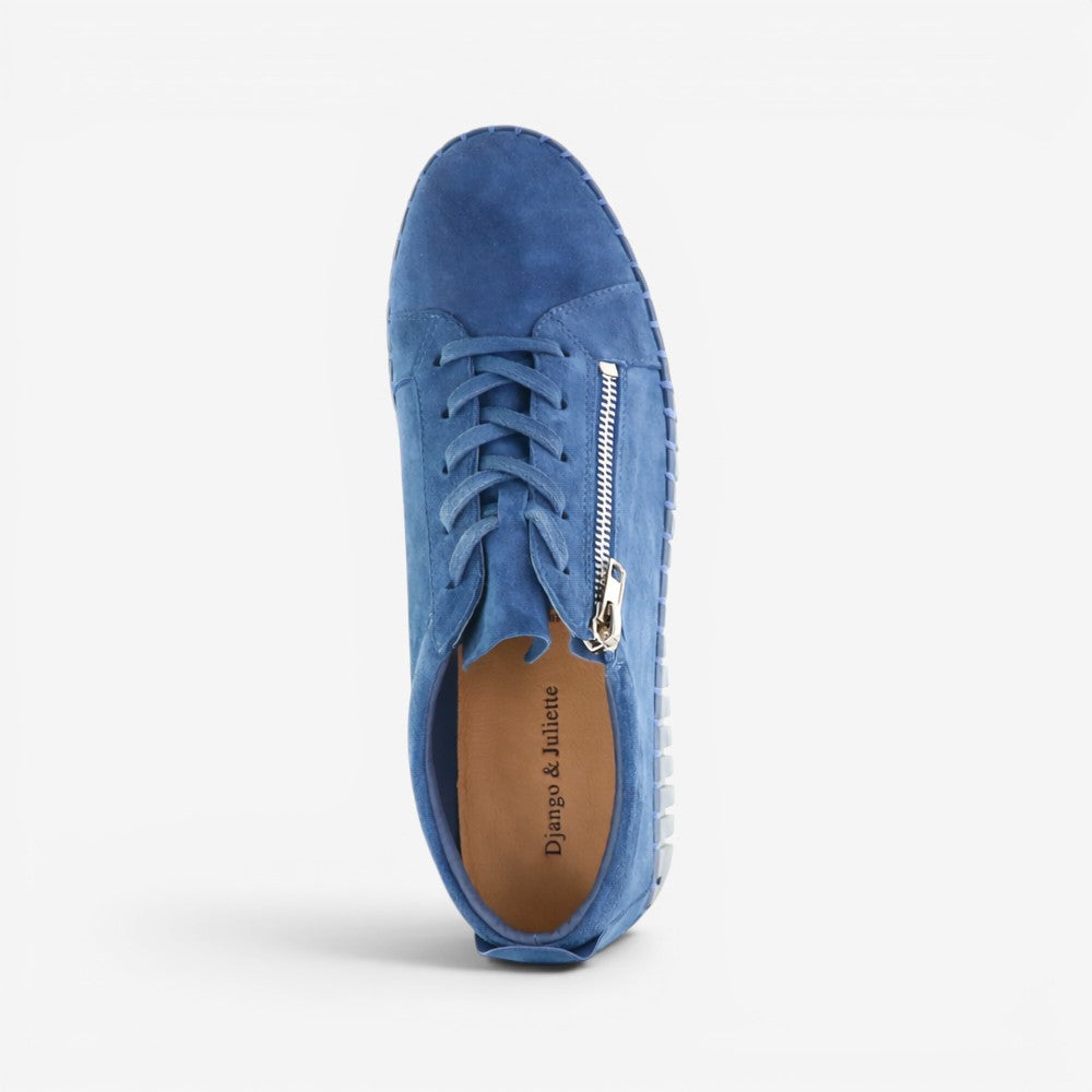 DJANGO & JULIETTE BUMP DK DENIM SUEDE