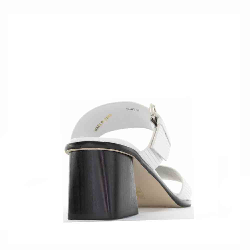 TAMARA LONDON BUNT WHITE - Women Heels - Collective Shoes 