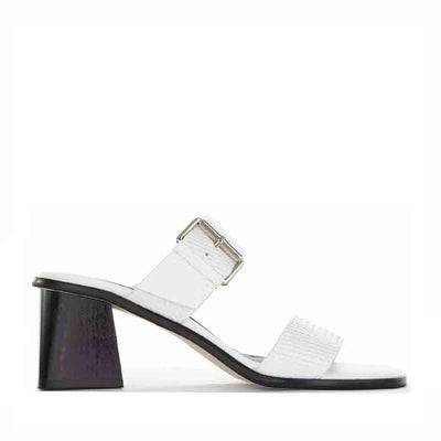 TAMARA LONDON BUNT WHITE - Women Heels - Collective Shoes 