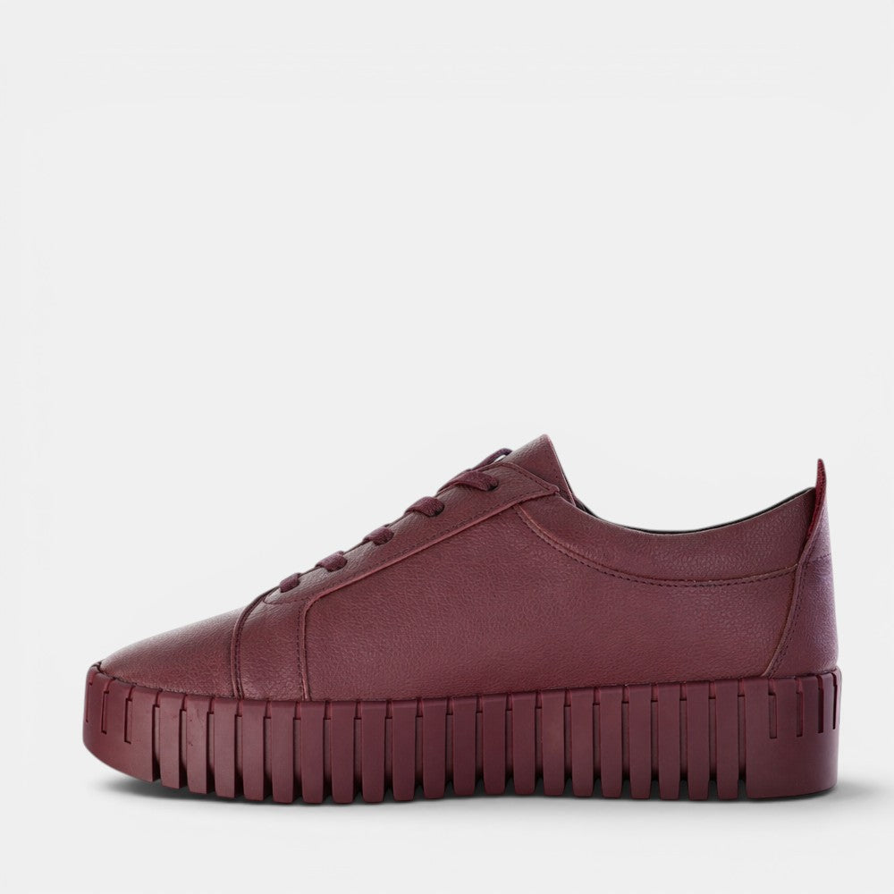 DJANGO & JULIETTE BUMP BURGUNDY LEATHER