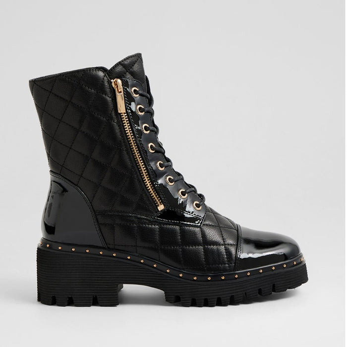 DJANGO & JULIETTE OWEMMIA BLACK - Women Boots - Collective Shoes 