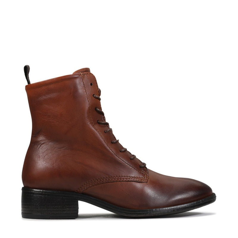 EOS CELIA BRANDY - Women Boots - Collective Shoes 