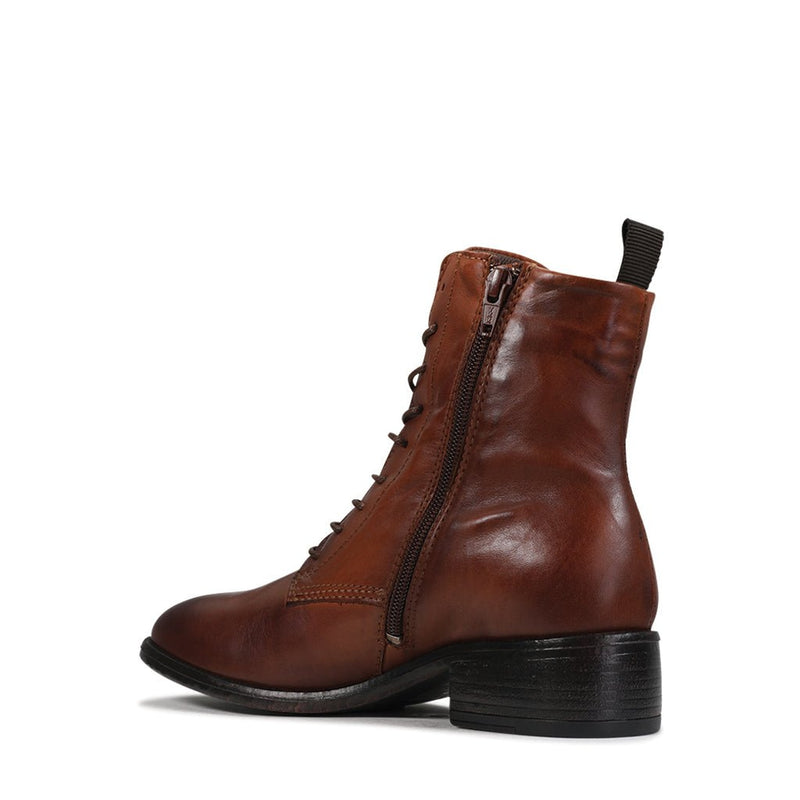EOS CELIA BRANDY - Women Boots - Collective Shoes 