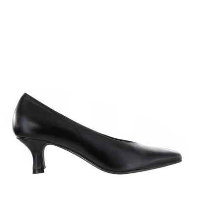DJANGO & JULIETTE CHESE BLACK - Women Heels - Collective Shoes 
