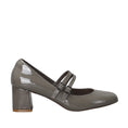 Load image into Gallery viewer, NAKED ARCHES CIDER GREY PATENT - Women Heels - Collective Shoes 
