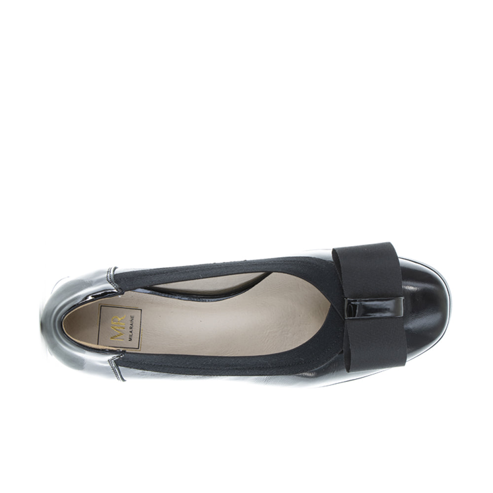 MILA RAINE BING BLACK PATENT - Women Heels - Collective Shoes 