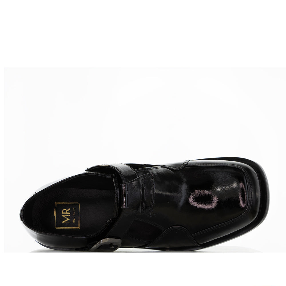 MILA RAINE COLMAR BLACK PATENT - Women Heels - Collective Shoes 