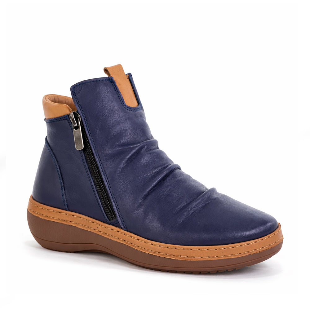 CABELLO CORALIE NAVY - Women Boots - Collective Shoes 