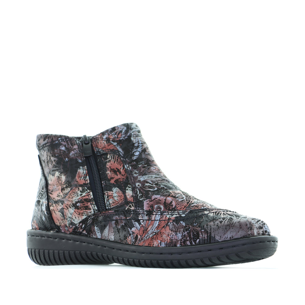 CABELLO CP522-32 BLACK PRINT - Women Boots - Collective Shoes 