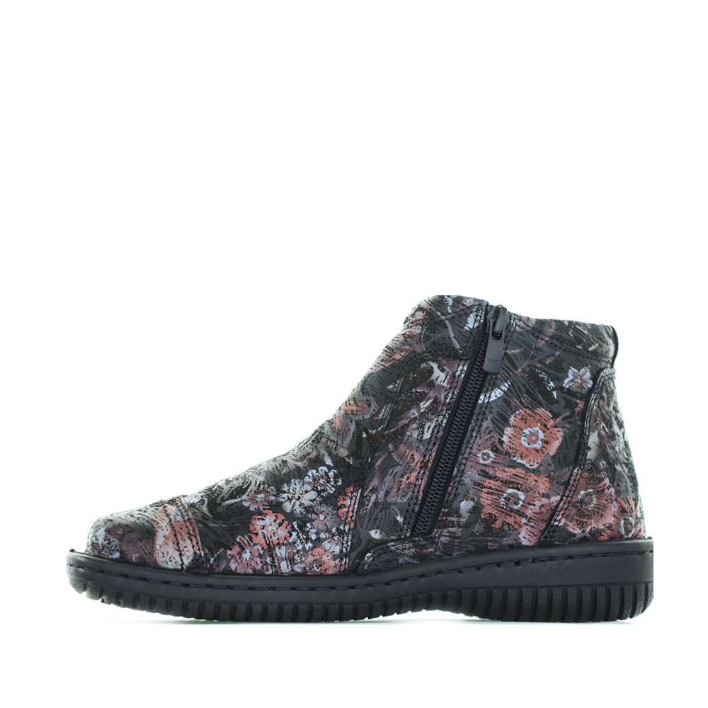 CABELLO CP522-32 BLACK PRINT - Women Boots - Collective Shoes 