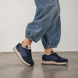 WODEN RONJA PLATEAU DARK NAVY MULTI