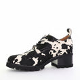 Load image into Gallery viewer, BRESLEY DAYA BLACK/WHITE COW - Women Casuals - Collective Shoes 
