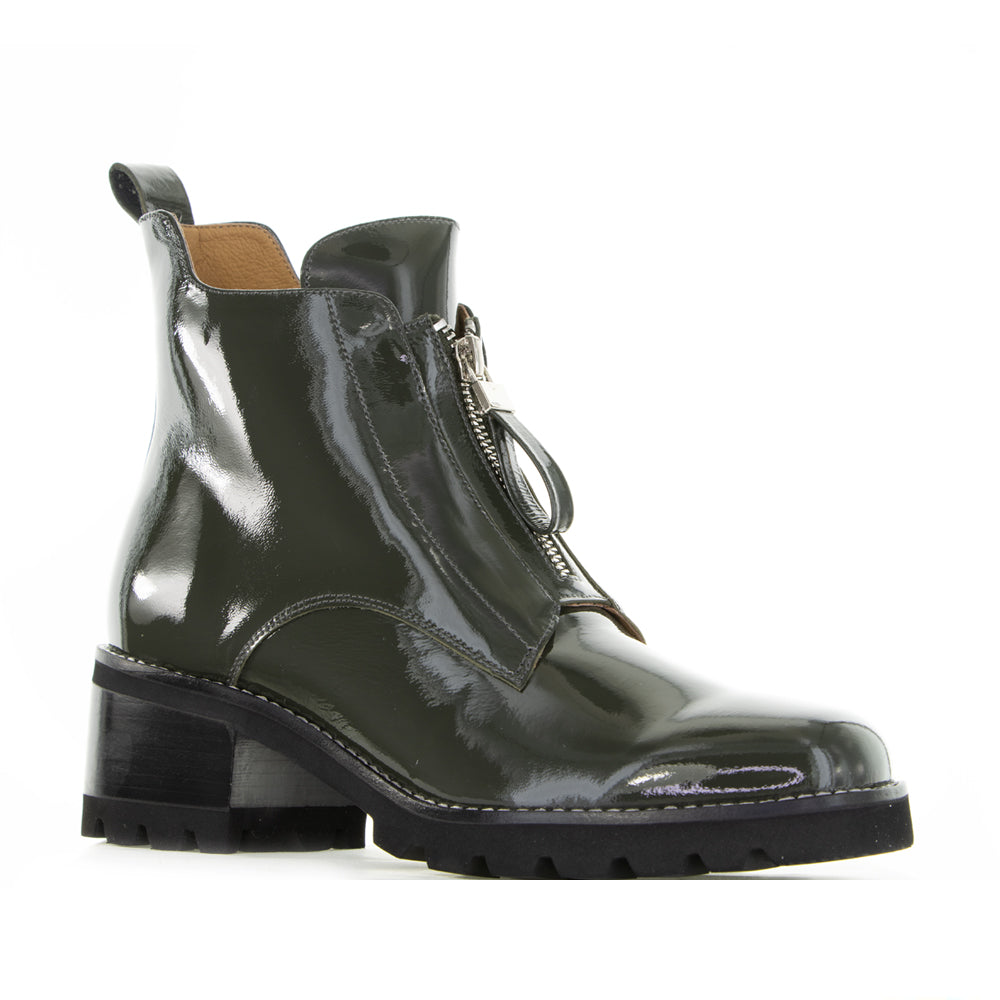 BRESLEY DAZZLER FOREST PAT - Women Boots - Collective Shoes 
