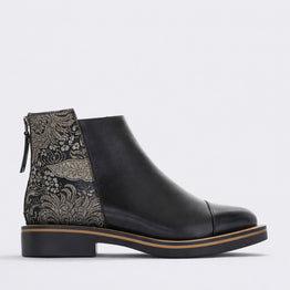 BRESLEY DUCKLING BLACK MUGHAL - Women Boots - Collective Shoes 