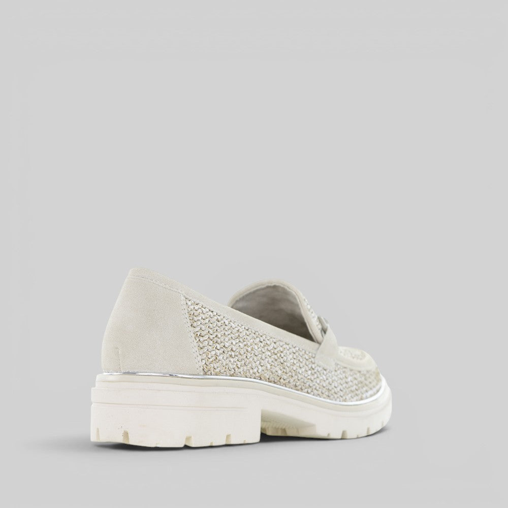 LE SANSA DEEJAY BEIGE - Women Loafers - Collective Shoes 
