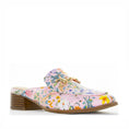 Load image into Gallery viewer, LESANSA DELL PINK FLORAL - Women Mules - Collective Shoes 
