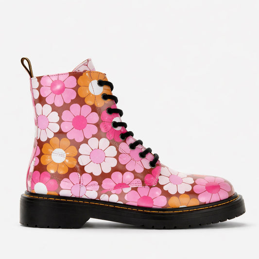 LE SANSA DEPTH PINK FLORAL - Women Boots - Collective Shoes 