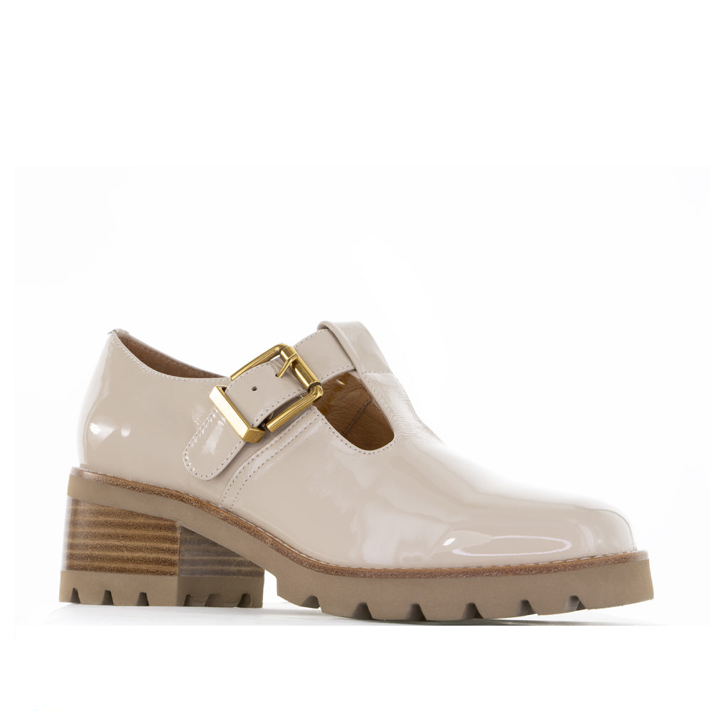BRESLEY DERRY NUDE PATENT - Women Heels - Collective Shoes 