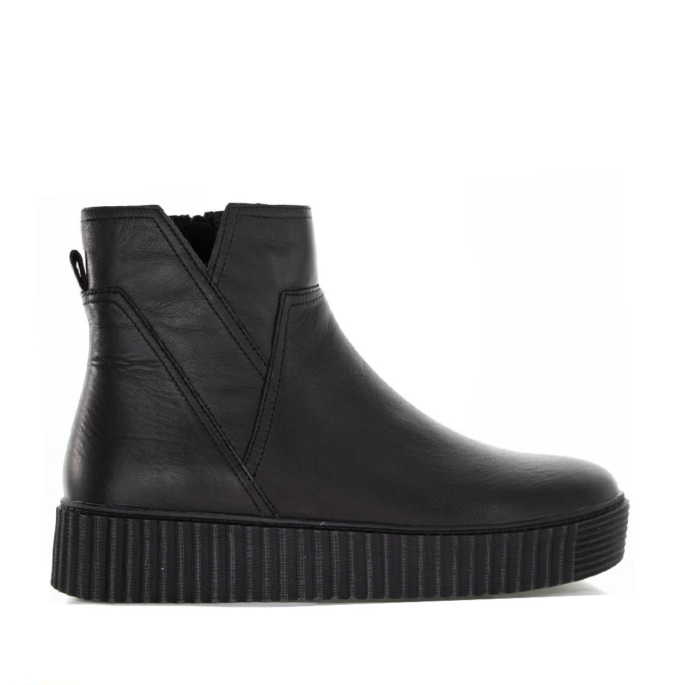 ALFIE & EVIE DESMOND BLACK - Women Boots - Collective Shoes 