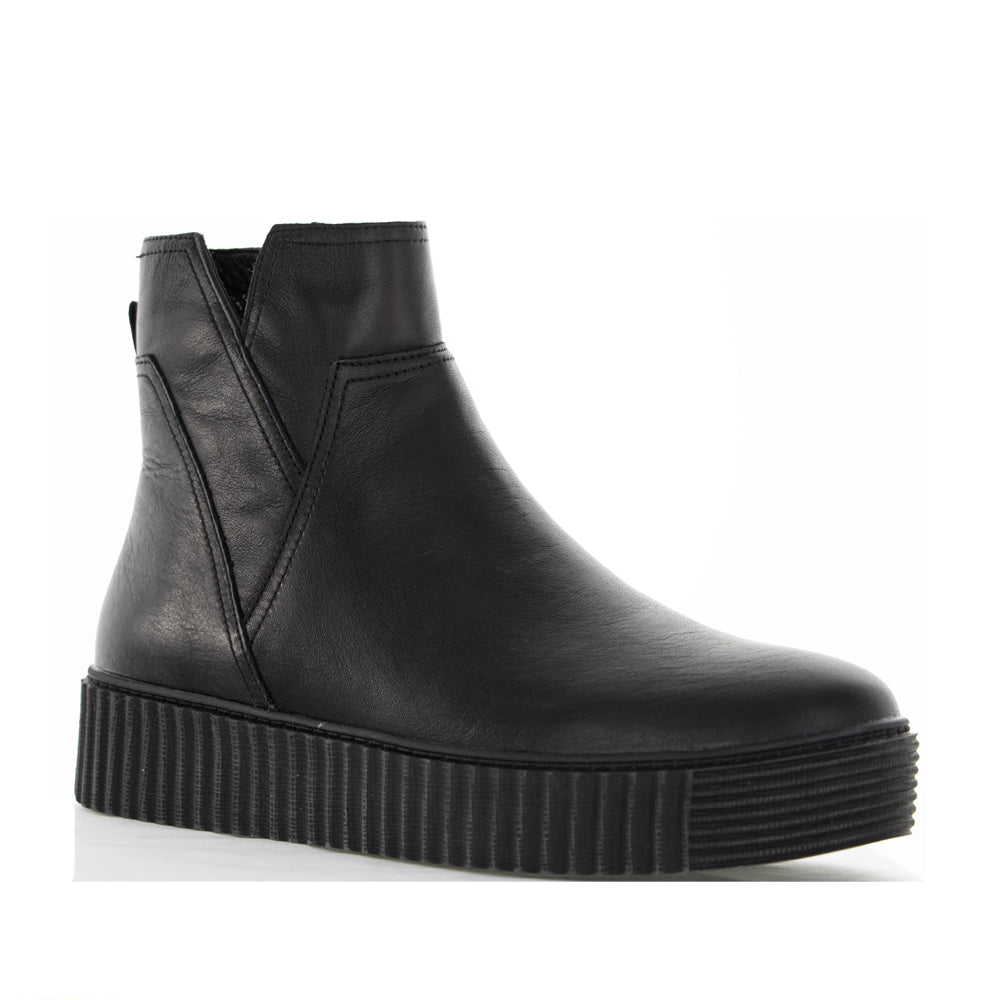 ALFIE & EVIE DESMOND BLACK - Women Boots - Collective Shoes 