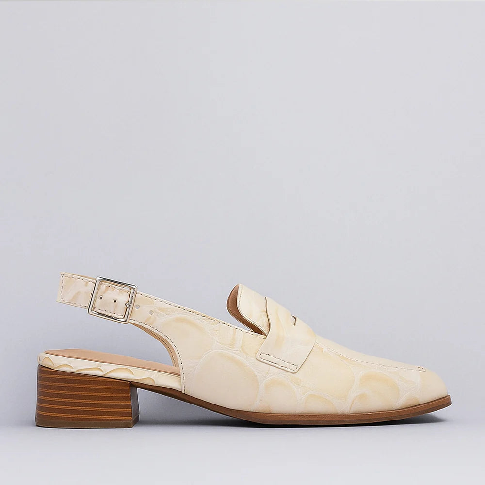 LE SANSA DEX BONE CROC - Women Sandals - Collective Shoes 