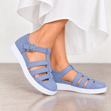BLUE DENIM WHITE