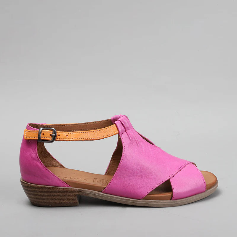 LE SANSA DIGBY BEAD ORANGE - Women Sandals - Collective Shoes 