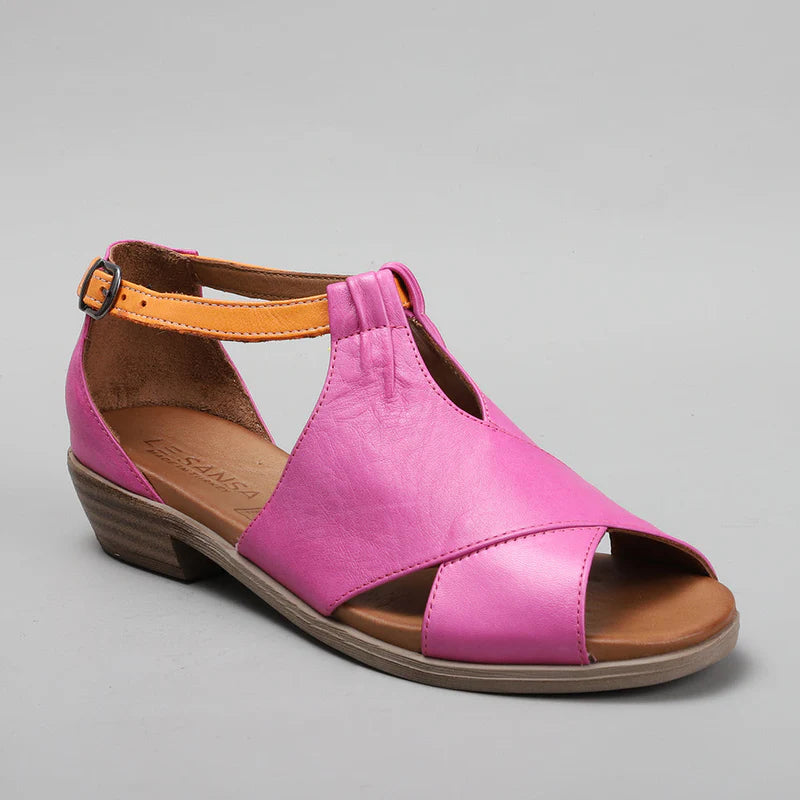 LE SANSA DIGBY BEAD ORANGE - Women Sandals - Collective Shoes 