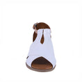 Load image into Gallery viewer, LESANSA DIGBY WHITE TAN - Women Sandals - Collective Shoes 
