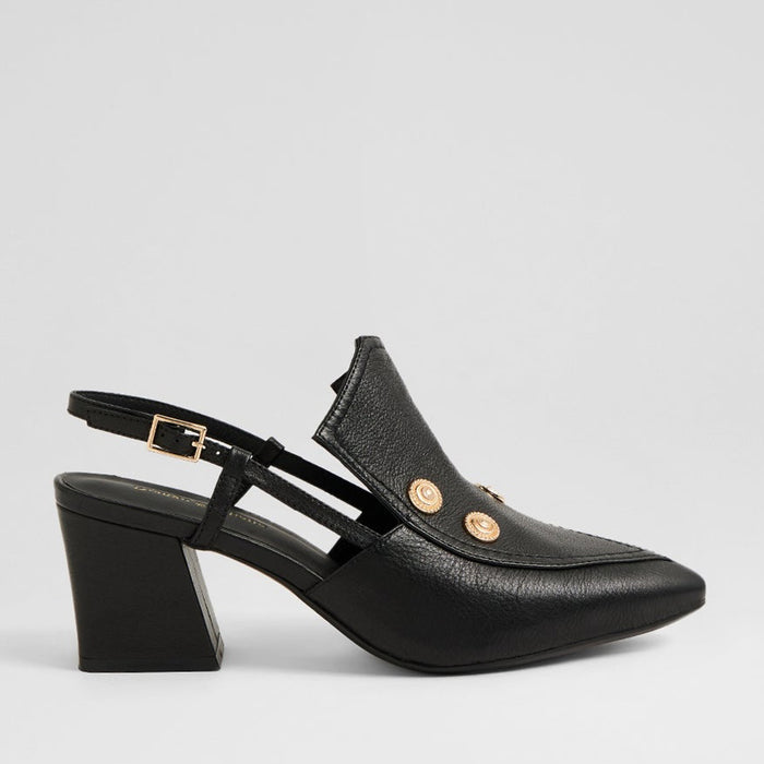 DJANGO & JULIETTE MILLSO BLACK - Women Heels - Collective Shoes 