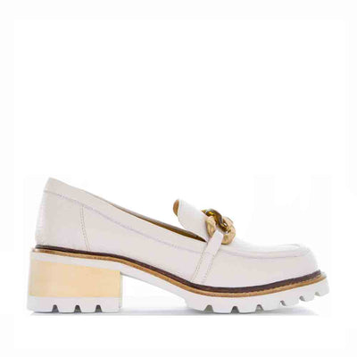 BRESLEY DOCTRIN BONE - Women Loafers - Collective Shoes 