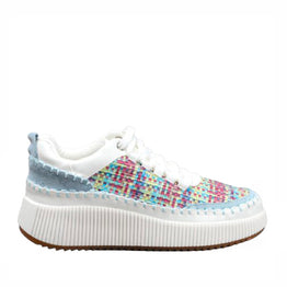 LE SANSA DONN BLUE MULTI - Women sneakers - Collective Shoes 