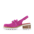 Load image into Gallery viewer, BRESLEY DOSILE HOT PINK SUEDE - Women Sandals - Collective Shoes 
