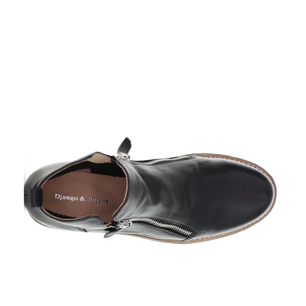 DJANGO & JULIETTE DOTTIZ BLACK - Women Boots - Collective Shoes 