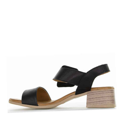 LESANSA DUBLIN BLACK - Women Sandals - Collective Shoes 