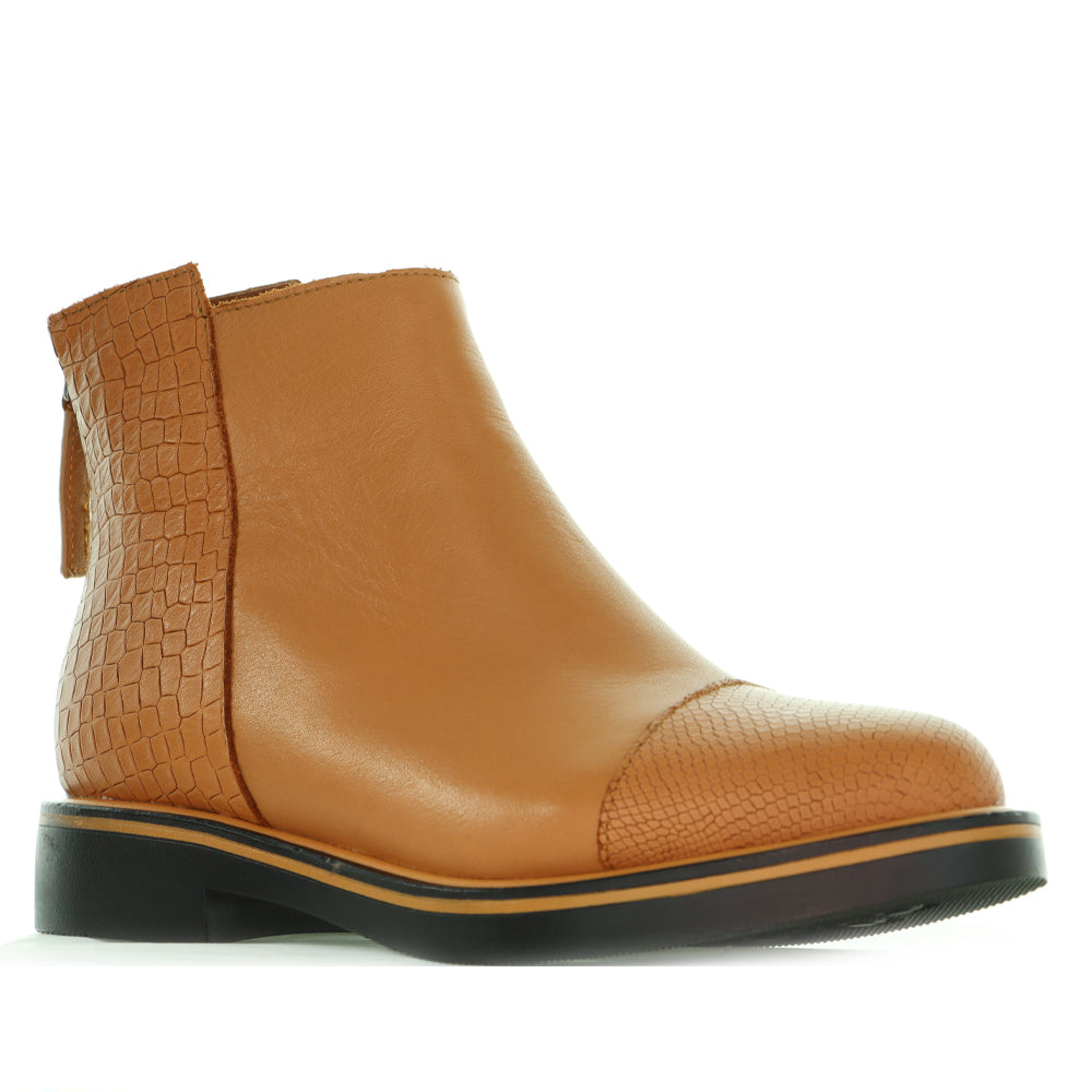 BRESLEY DUCKLING TAN MIX - Women Boots - Collective Shoes 