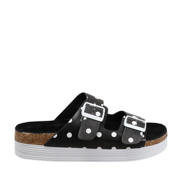 LE SANSA DUKE BLACK DOT - Women Flats - Collective Shoes 