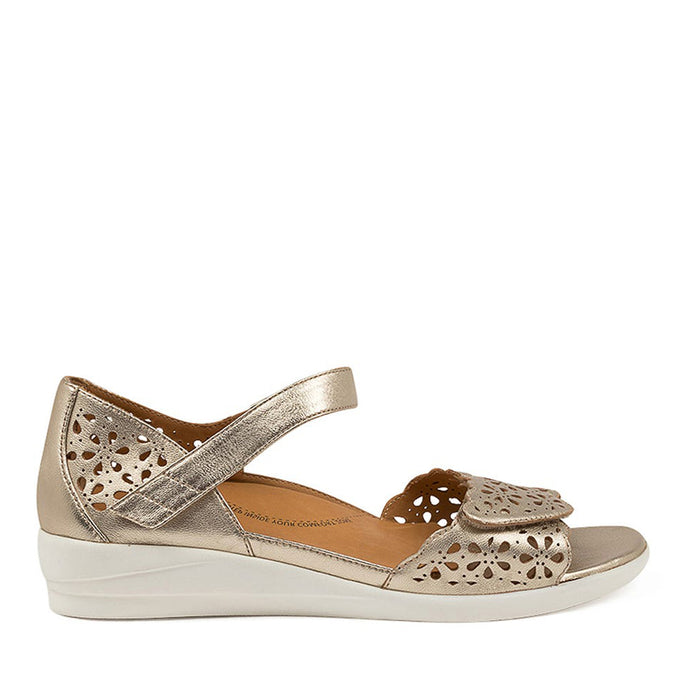 ZIERA DUSTY PALE GOLD - Women Sandals - Collective Shoes 