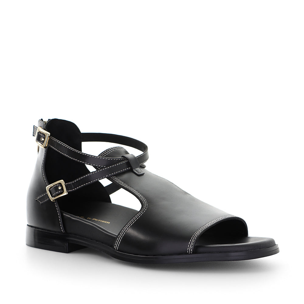 DJANGO & JULIETTE EDIT BLACK - Women Sandals - Collective Shoes 