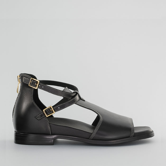 DJANGO & JULIETTE EDIT BLACK - Women Sandals - Collective Shoes 