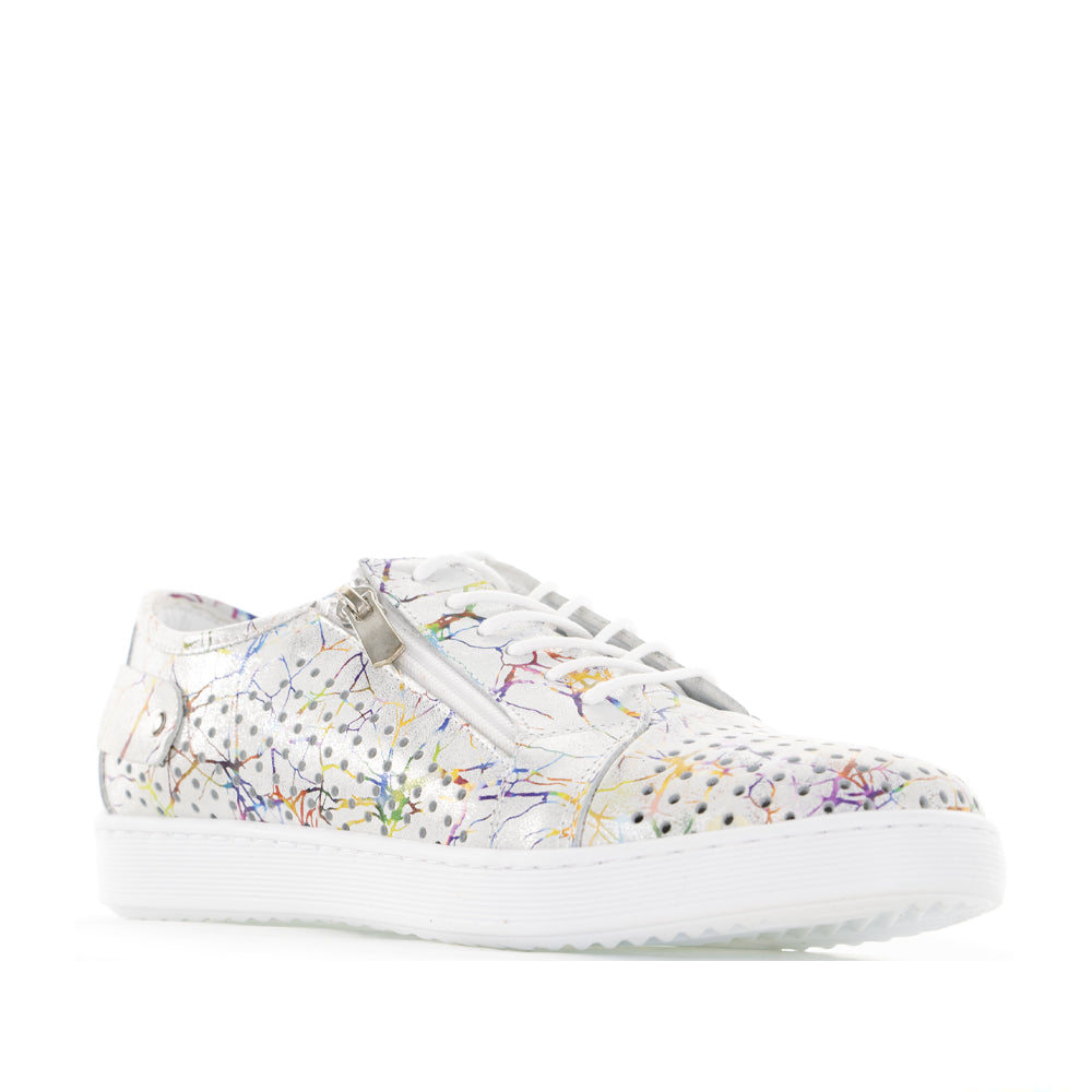 EG17 SNEAKERS WHITE LEATHER