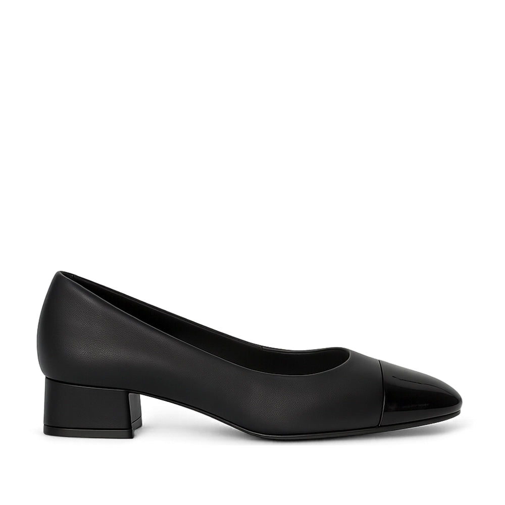 LE SANSA ELISKA BLACK PATENT - Women Heels - Collective Shoes 