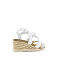 Load image into Gallery viewer, LE SANSA ELVIS COMBI WHITE - Women Sandals - Collective Shoes 
