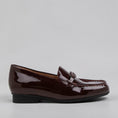Load image into Gallery viewer, ZIERA FENDERS BURGUNDY - Women Loafers - Collective Shoes 
