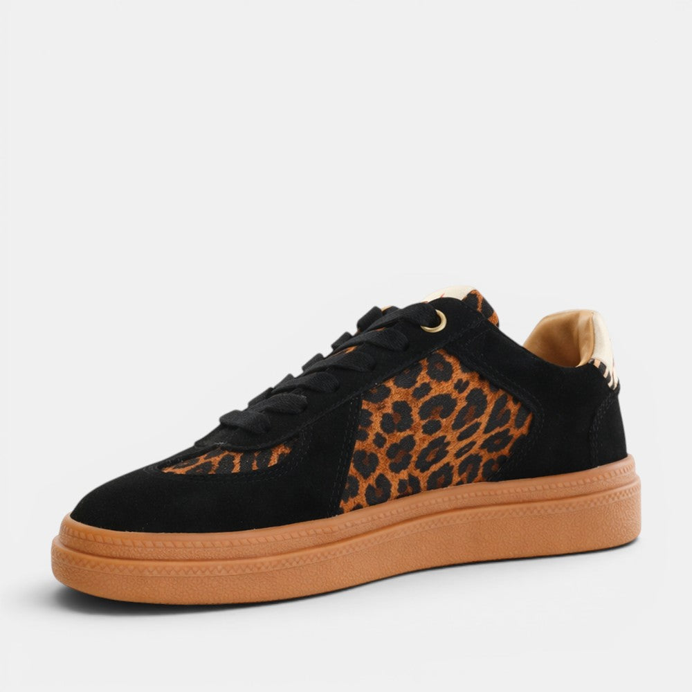 CABELLO ESLYN BLACK LEOPARD