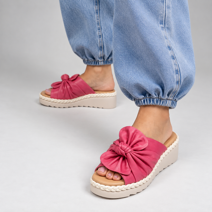 LE SANSA EUDORE HAIR - Women Slides - Collective Shoes 